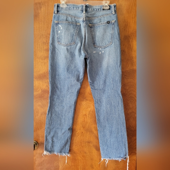 Noend Denim High-Rise Distressed Cropped Women's Jeans - Picture 3 of 8